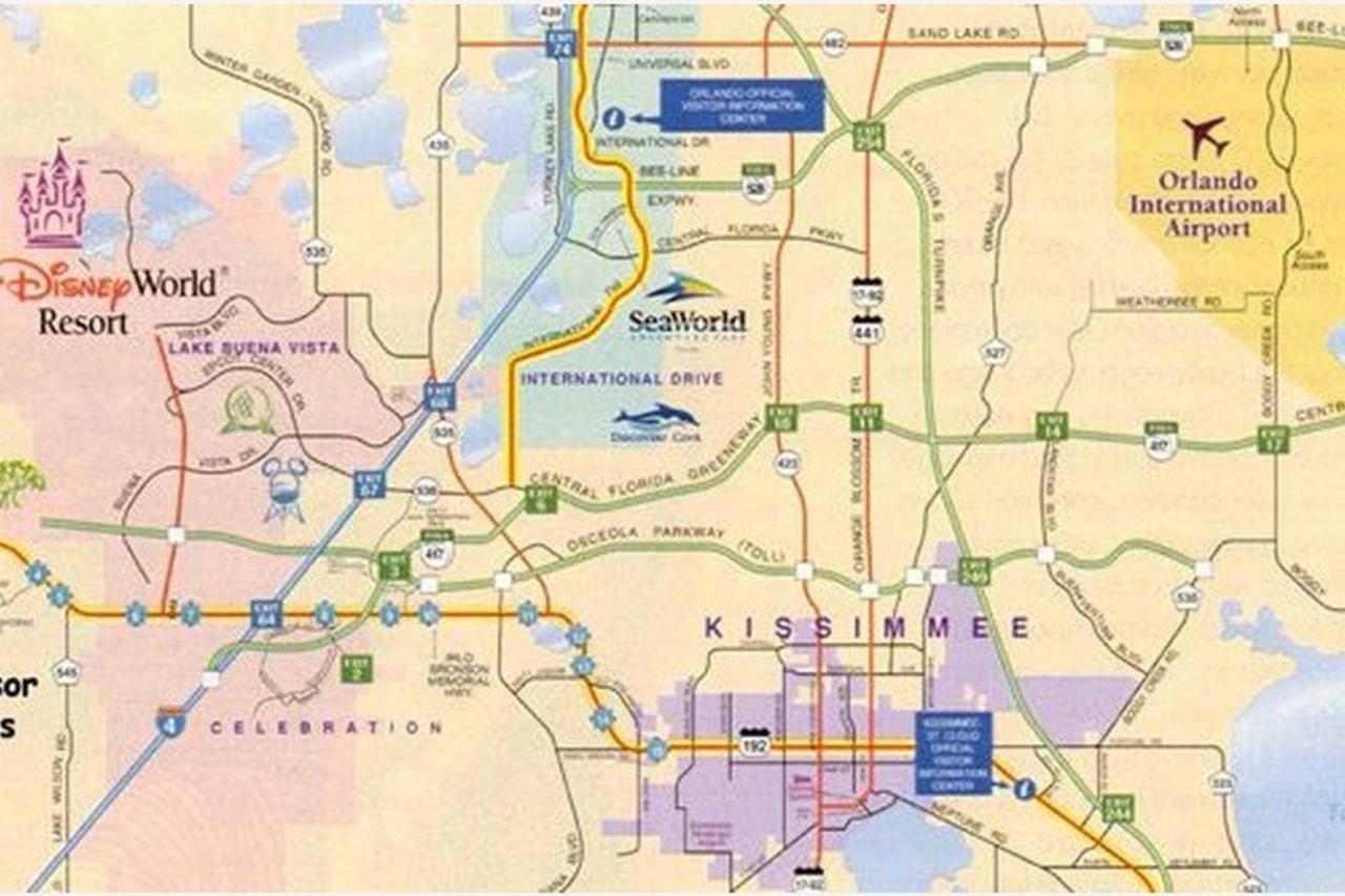 3 Bedroom Resort Style Condo, 3 Miles To Disney! Kissimmee Kültér fotó